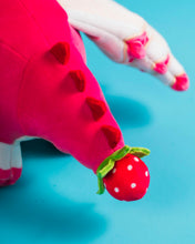 Load image into Gallery viewer, Pre-Order Adopt Me!: Strawberry Shortcake Bat Dragon Scented Plush + Reversible Bag
